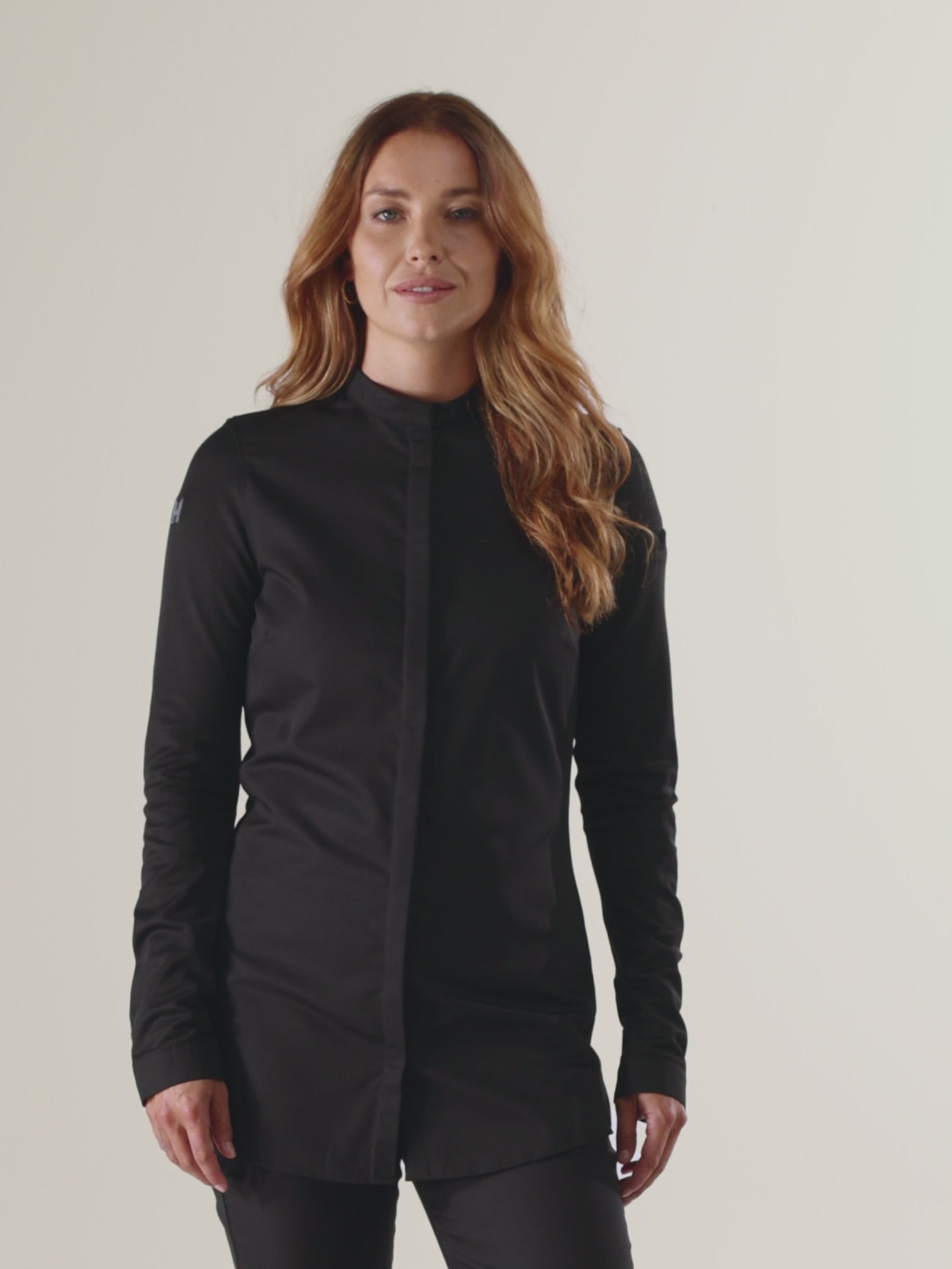 Chef Jacket Women | Jolie Black | Le Nouveau Chef