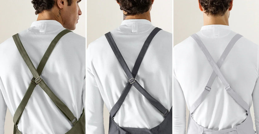 What is a cross back apron and why wear one?