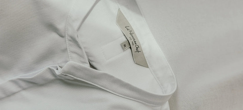 How do you keep a white chef jacket white?