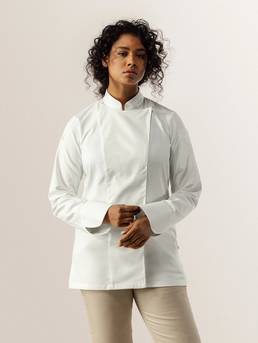 Chef Jacket Women Lynn Undyed Le Nouveau Chef