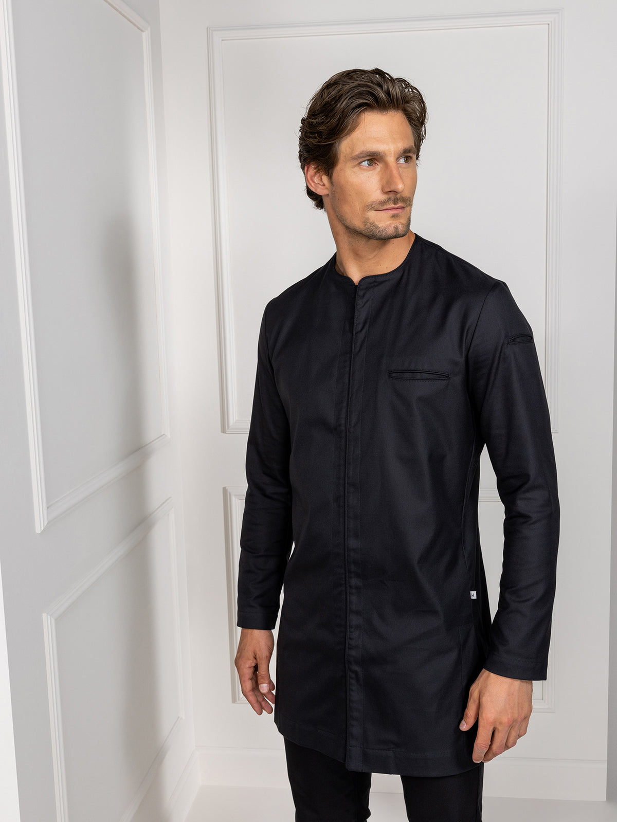 Chef Jacket Jasper Black Le Nouveau Chef