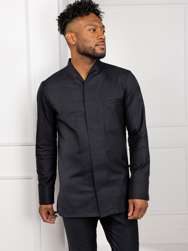 Chef Jacket Savio Black Le Nouveau Chef