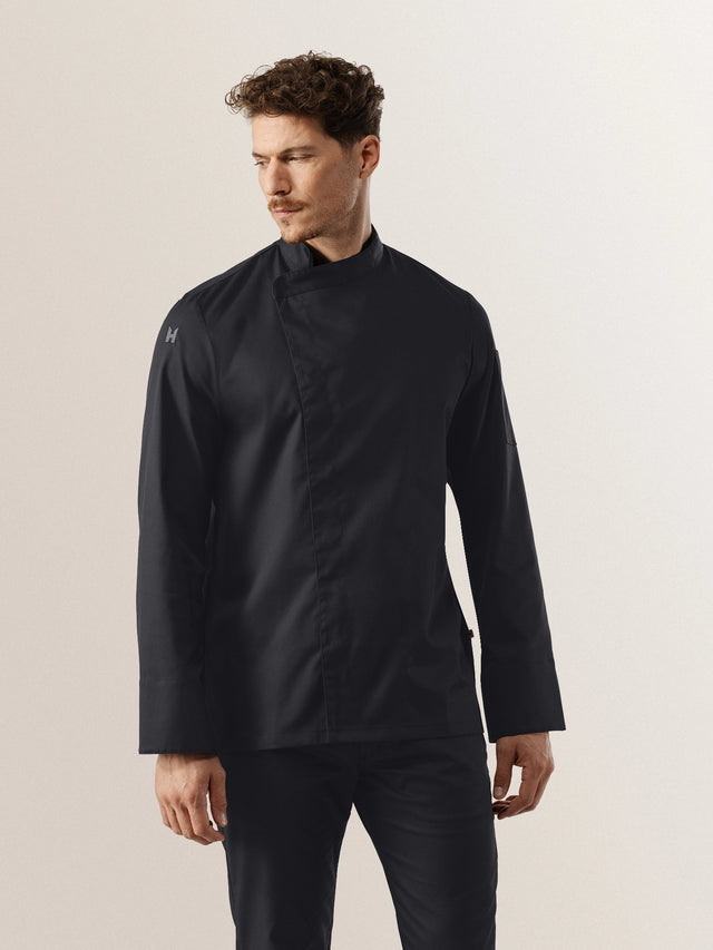 Chef Jacket Arnoux Black Le Nouveau Chef