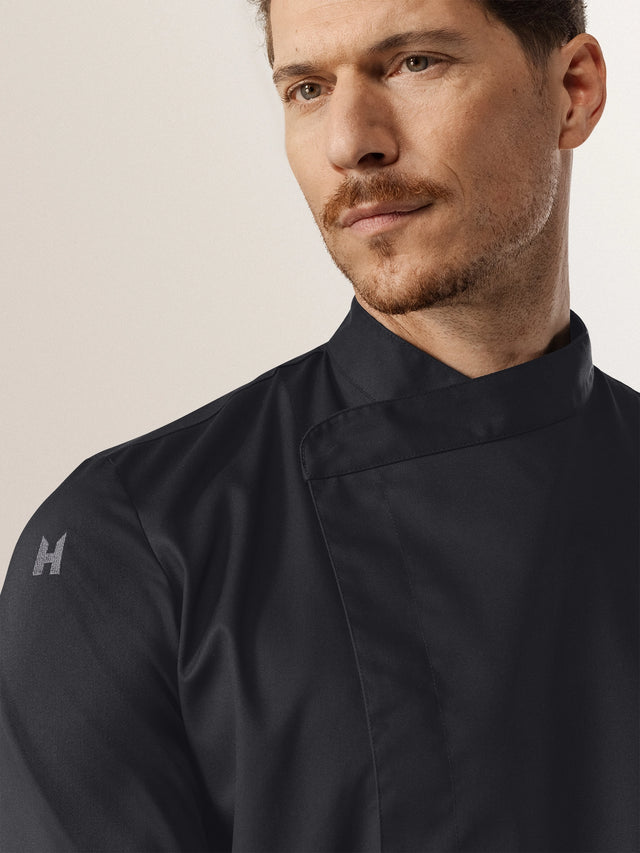 Chef Jacket Arnoux Black Le Nouveau Chef