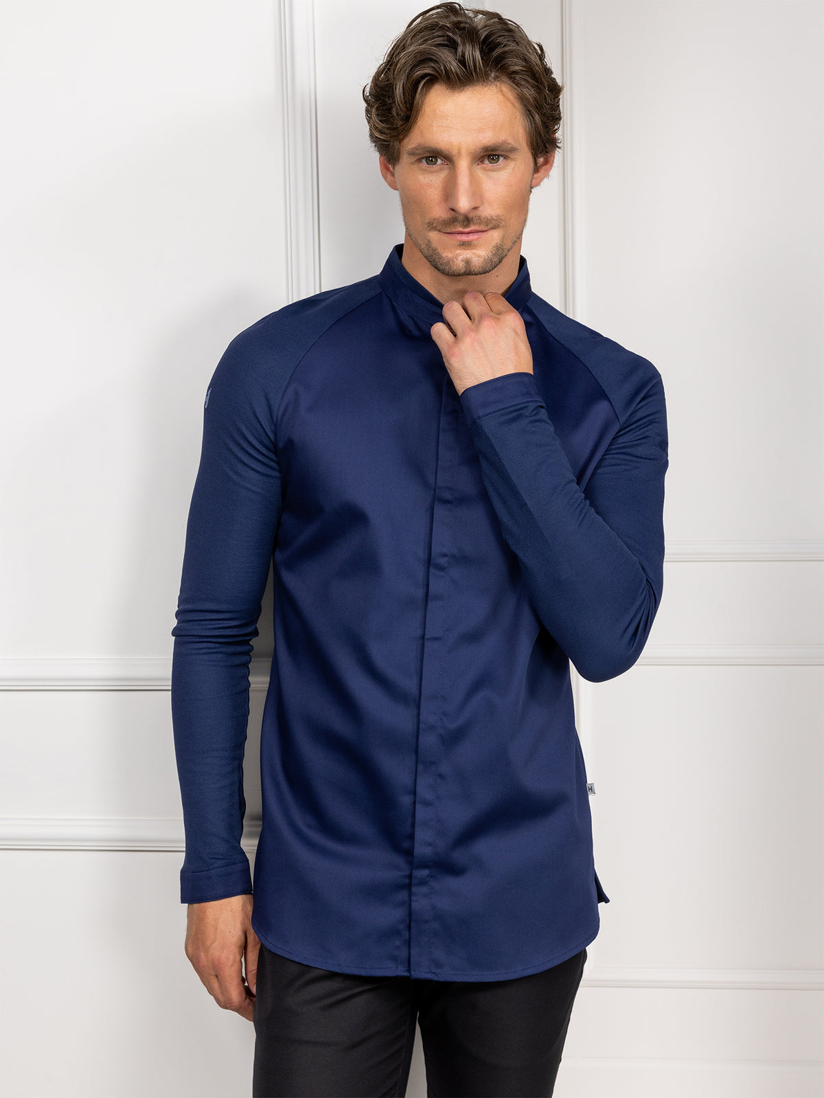 Chef Jacket Romain Patriot Blue Le Nouveau Chef