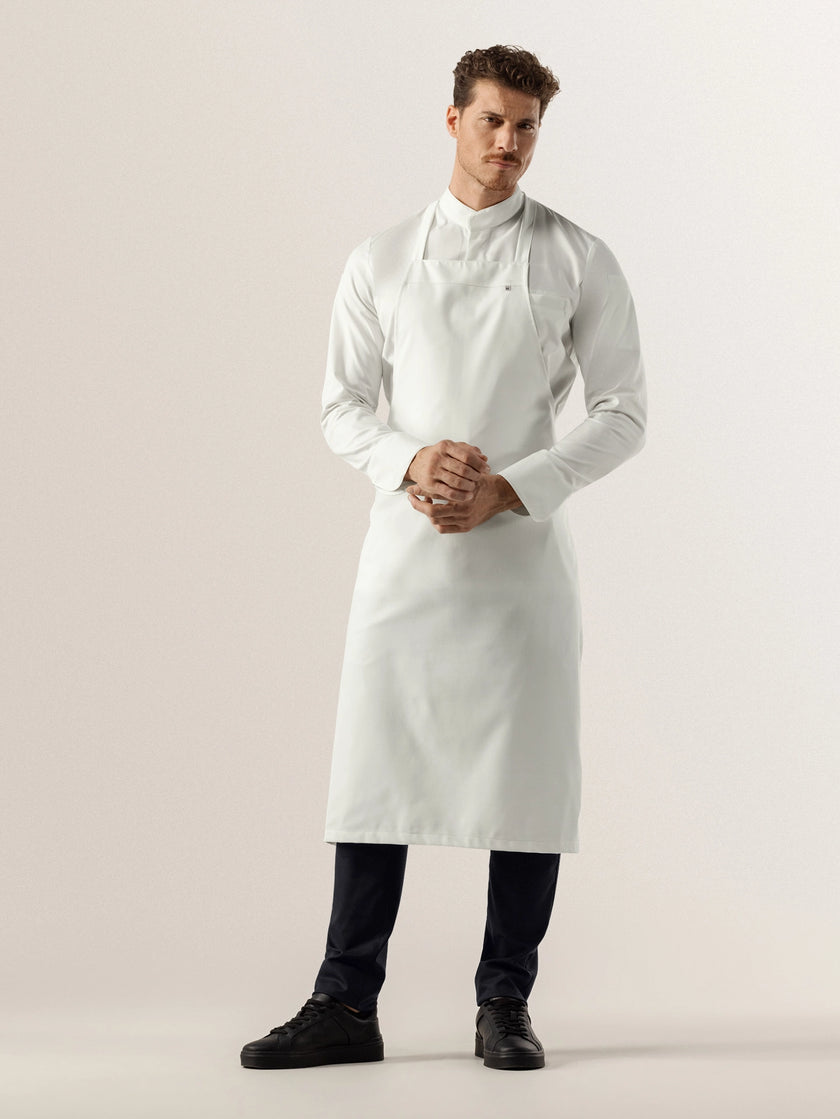 Bib Apron We're Smart Denver Undyed Le Nouveau Chef