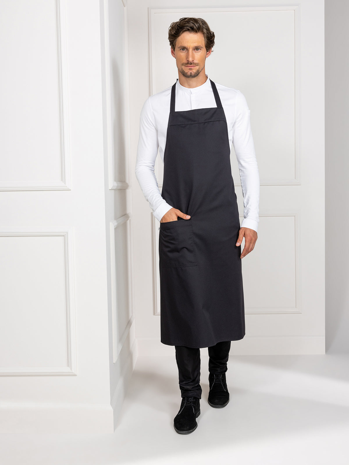 Bib Apron Peter Black Le Nouveau Chef