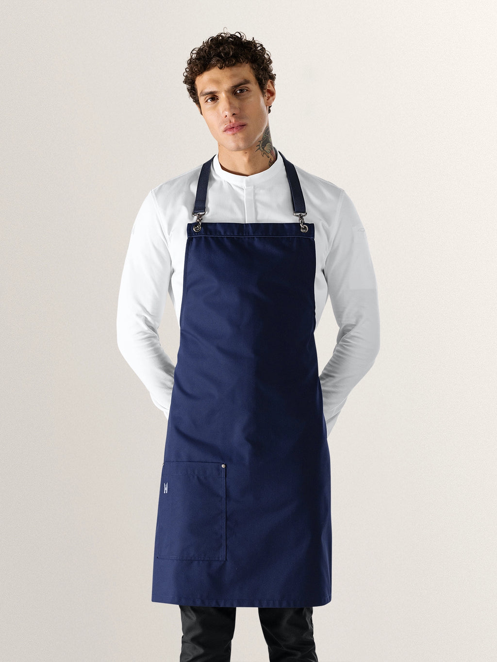 Bib Apron Unisex | Davos Patriot Blue