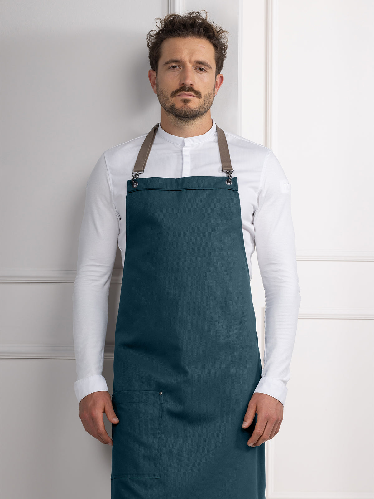 Bib Apron Davos Petrol Le Nouveau Chef