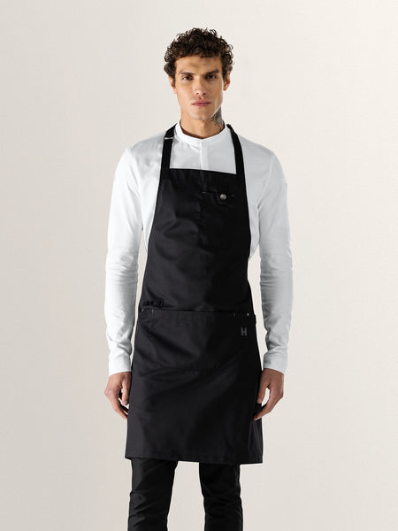 Unisex Bib Apron | Seattle Black