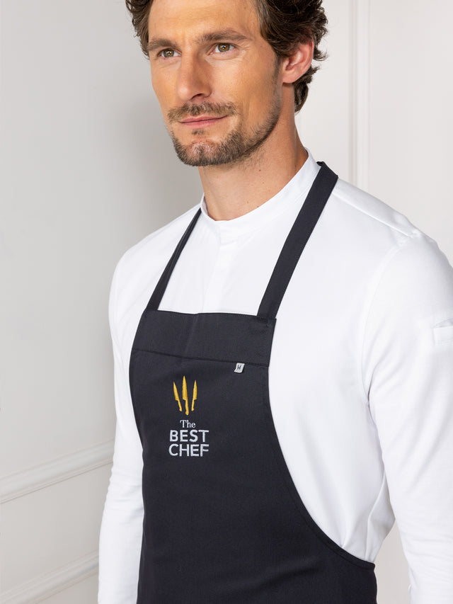 Bib Apron The Best Chef Denver Black Le Nouveau Chef