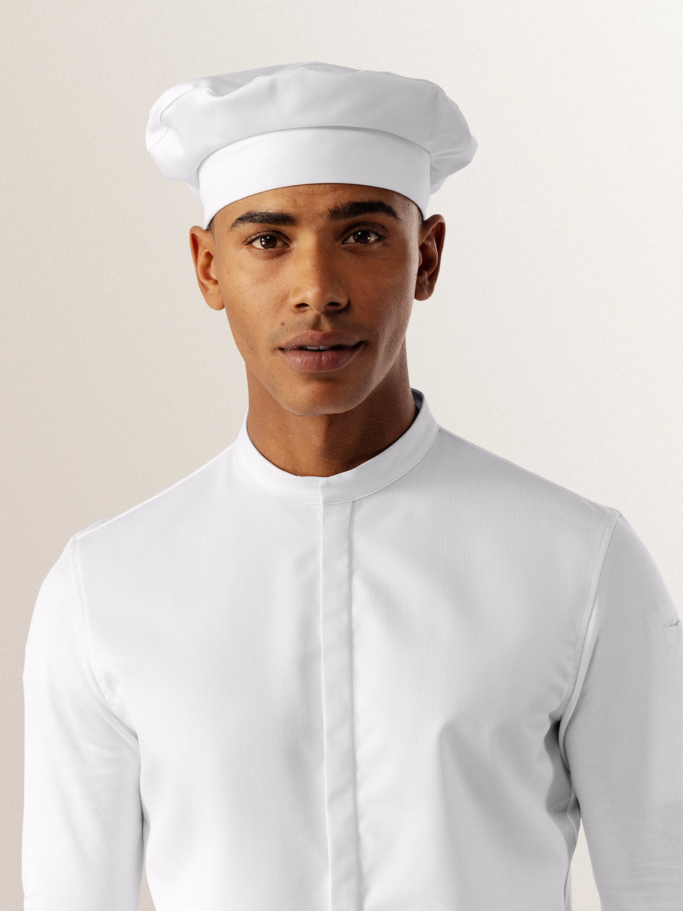 Chef Hat Baret White Le Nouveau Chef