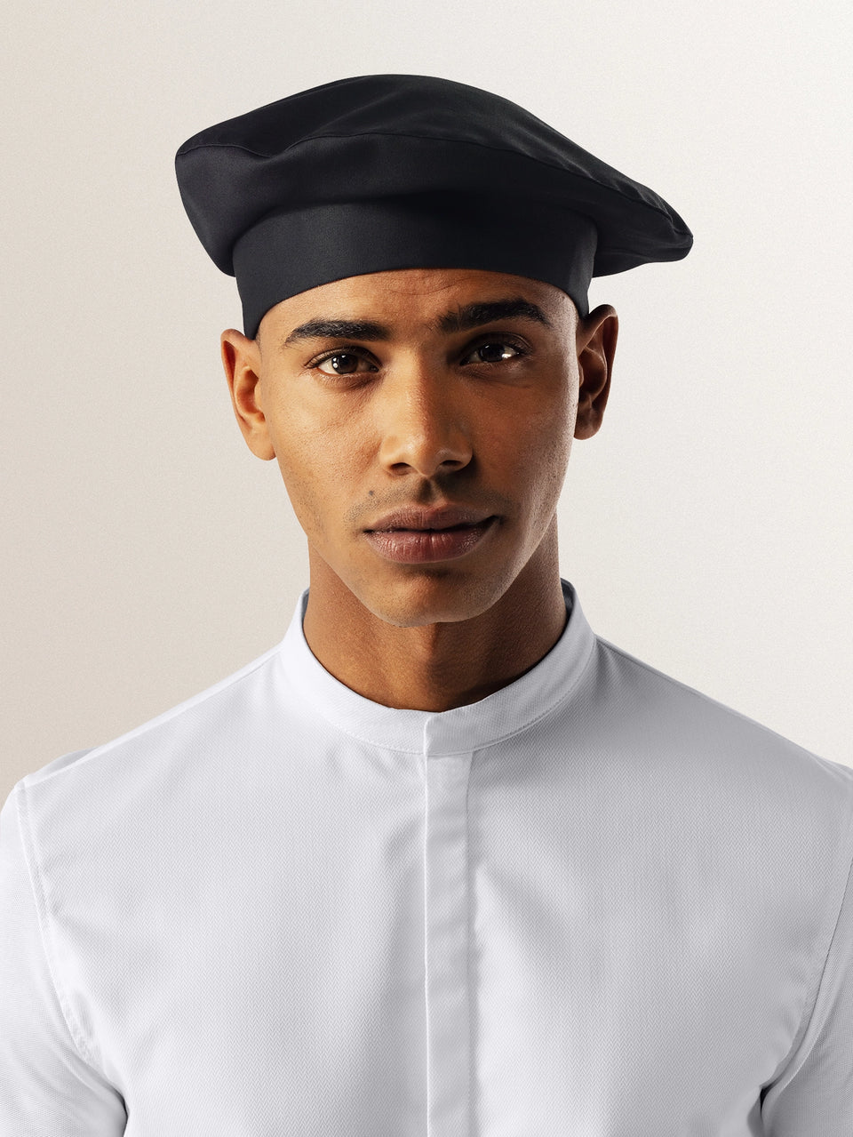 Chef Hat Baret Black Le Nouveau Chef