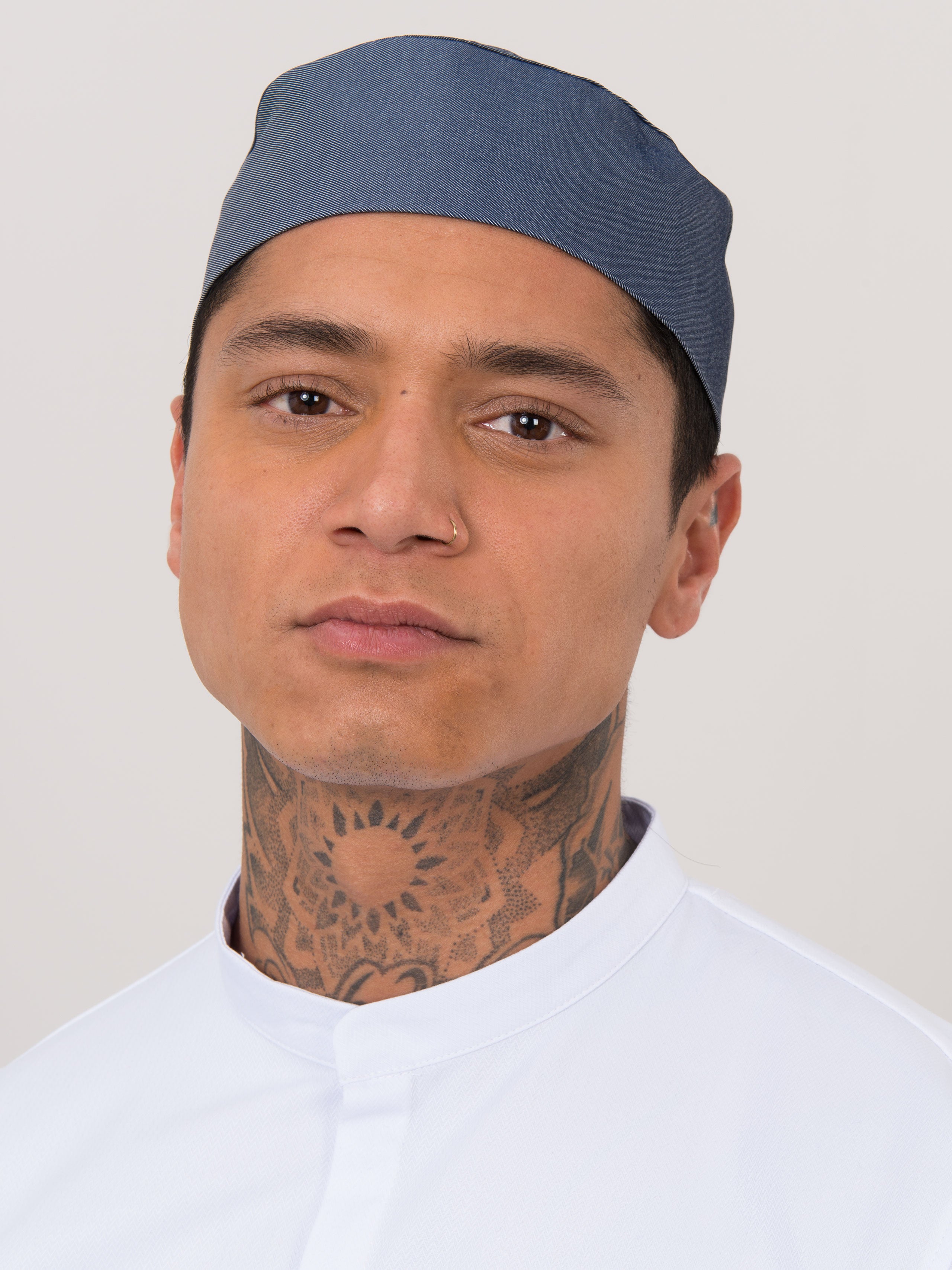 Blue chef hats | High quality | Le Nouveau Chef