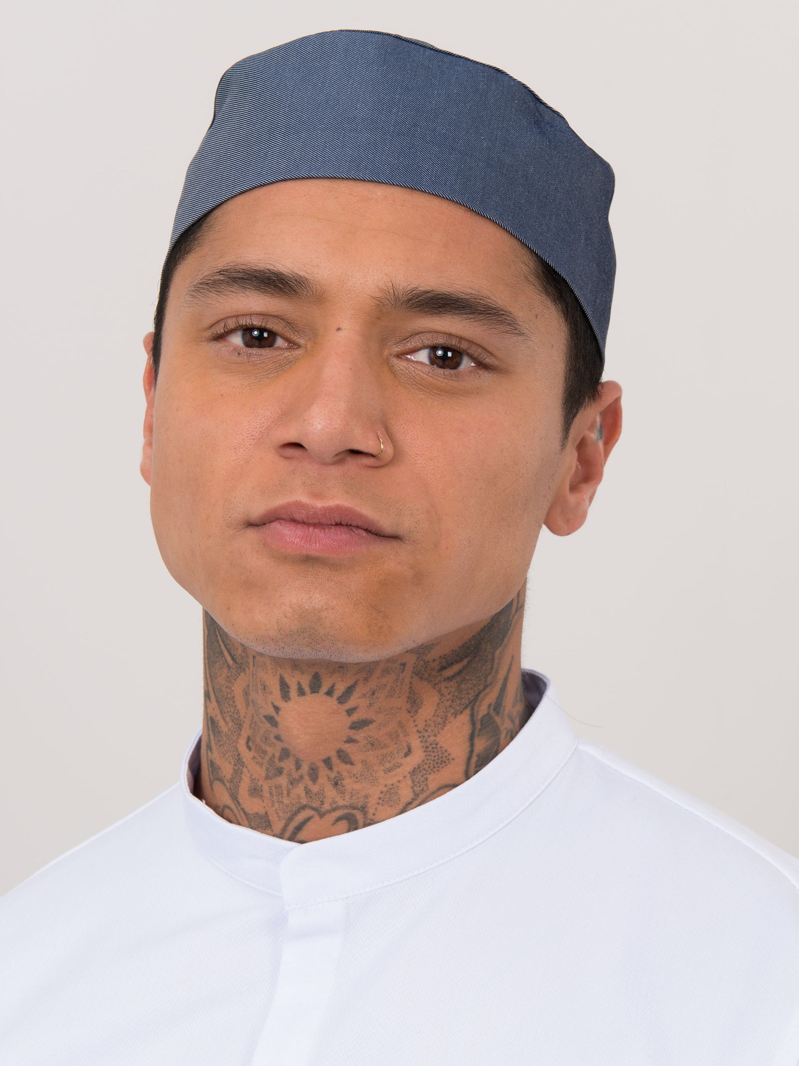 Chef Hat Fez Denim Le Nouveau Chef