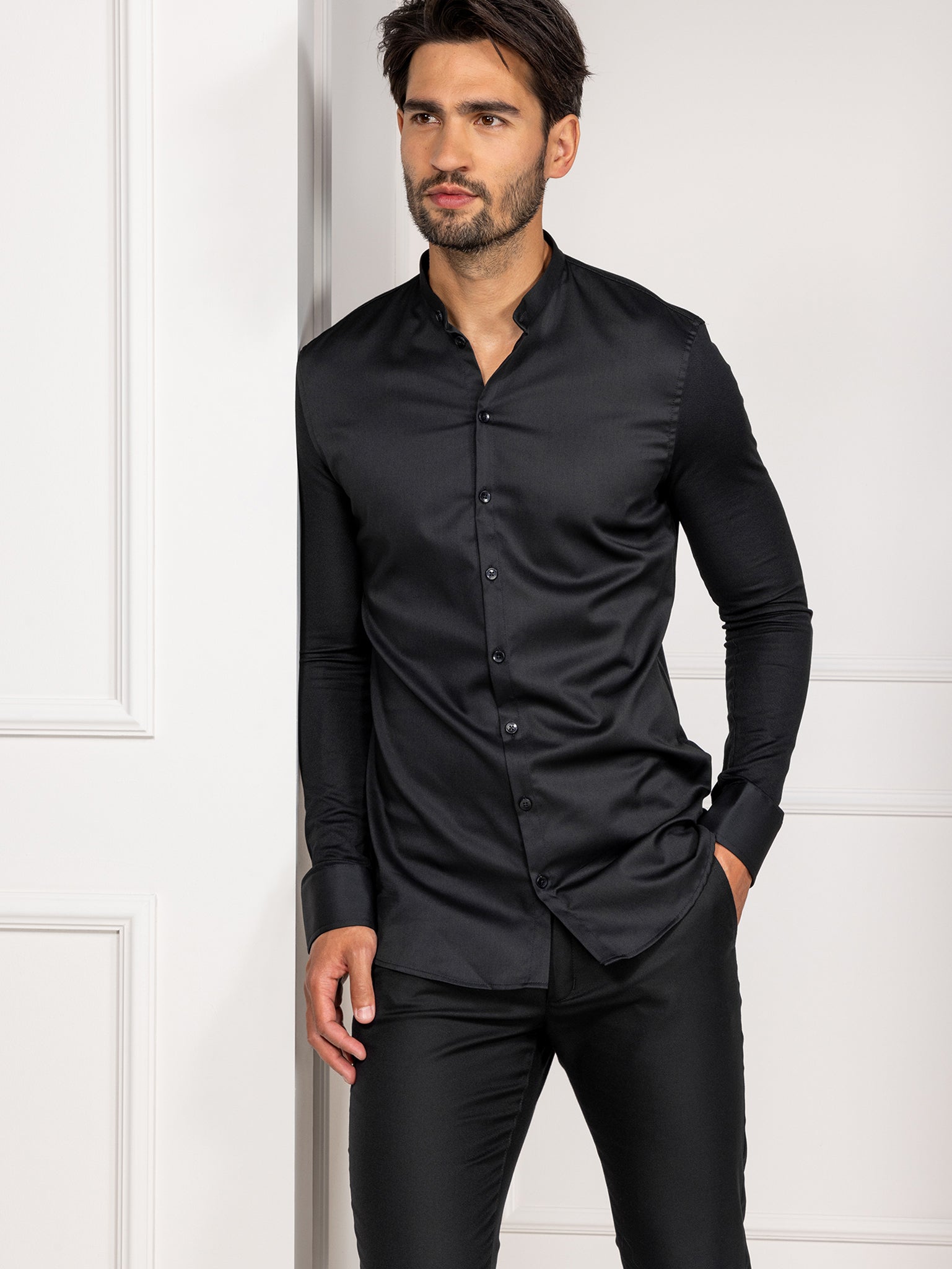Service Shirt Men | Lucas Black | Le Nouveau Chef Service Shirt Men | Lucas Black | Le Nouveau Chef