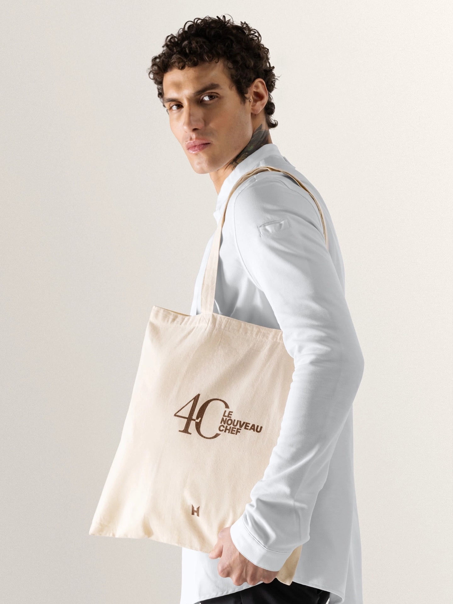 Canvas Shopper Bag Biscuit