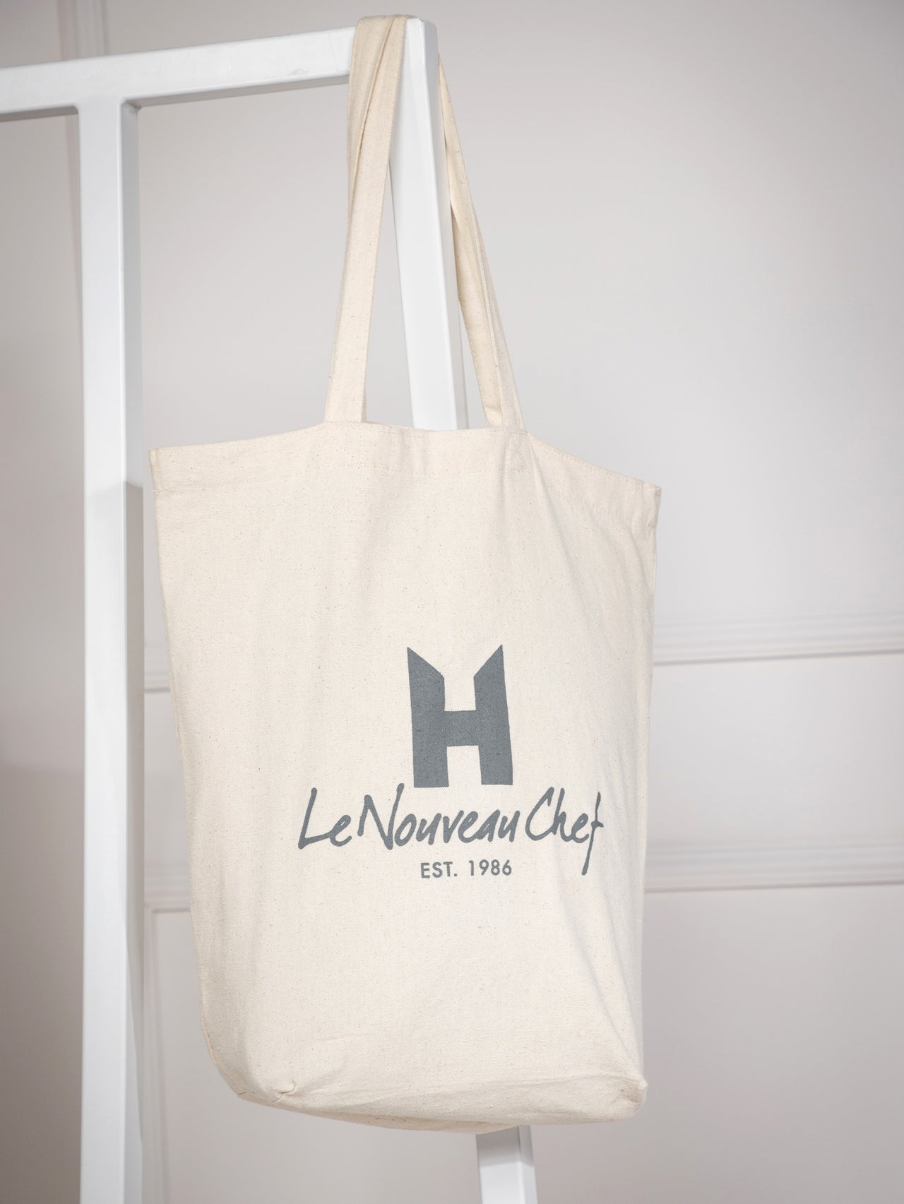 Canvas Shopper Bag Grey