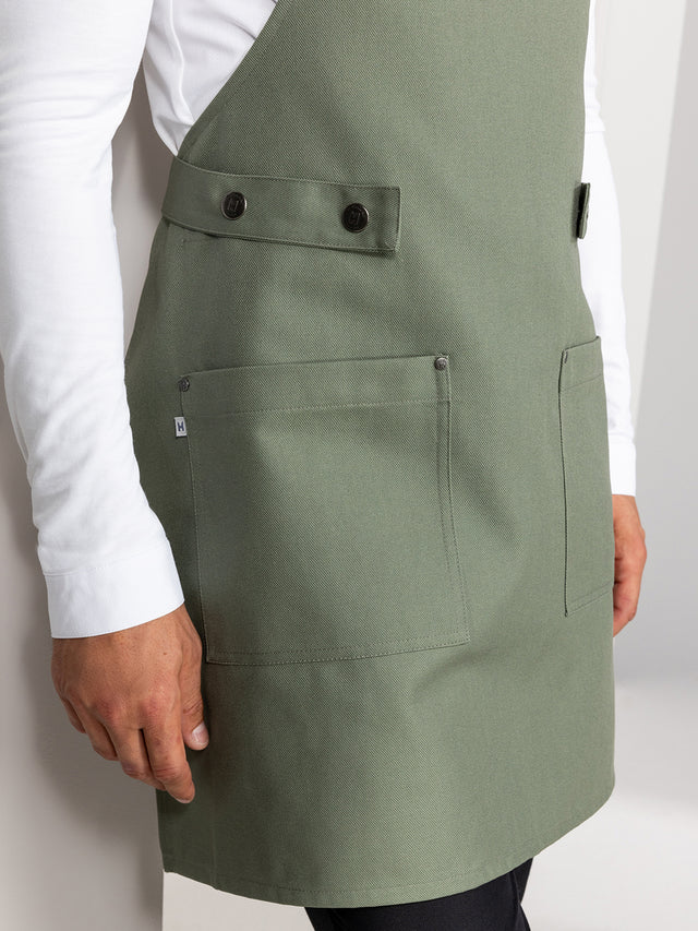 Accessory Dakota strap Green Canvas Le Nouveau Chef