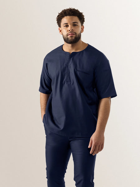 T-Shirt Men | Norian Deep Blue | Le Nouveau Chef