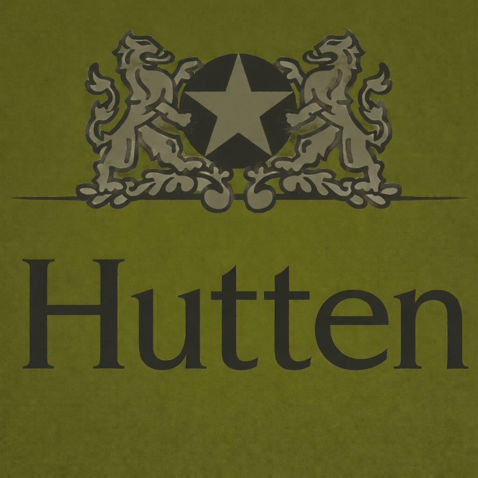 Logo Hutten - Achmea - Gecentreerd op de rug