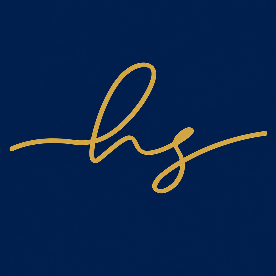 Logo HS - Rechtermouw - M3037 Goud