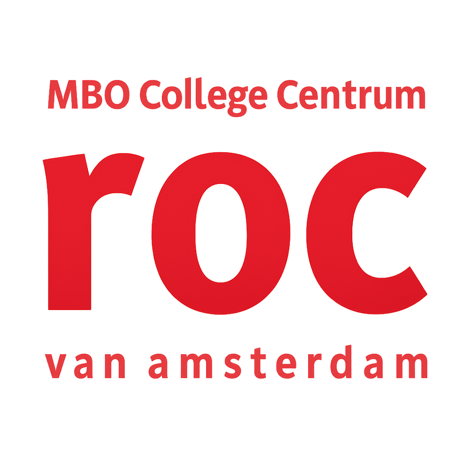 Embroidery Logo ROC van Amsterdam - Zwart Le Nouveau Chef