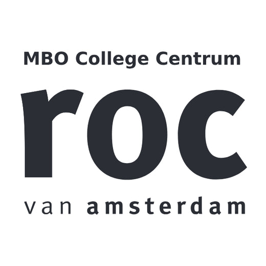 Logo ROC van Amsterdam - Zwart