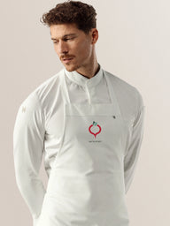 Bib Apron We're Smart Denver Undyed Le Nouveau Chef